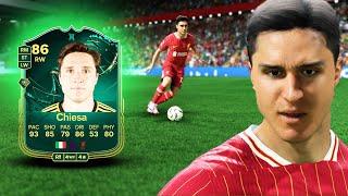 86 PITCH PREDATOR EVOLUTION CHIESA PLAYER REVIEW | FC 25 ULTIMATE TEAM