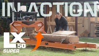 LX50SUPER Portable Sawmill in Action | Wood-Mizer