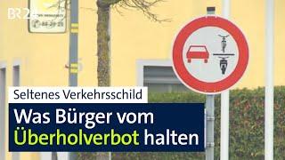 Überholen von Fahrrädern verboten: Eine Stadt ist uneins über den Sinn des Verkehrsschilds | BR24