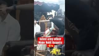 Major Rohit Rasgotra ️#adc#indianarmy #president #commando #viralshorts