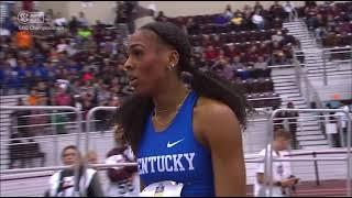 SEC INDOOR 2022 : ALEXIS HOLMES (KENTUCKY) 400M 50.77 NEW PB !