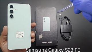 Samsung galaxy s23 fe unboxing and camera test || asmr