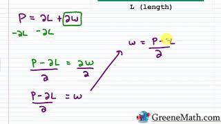 Solving Literal Equations