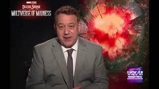 Sam Raimi on Jon Watts Directing || Doctor Strange Multiverse of Madness Interview