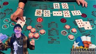 First Time Playing Ultimate Texas Hold ‘em (Casino Manager Helps Us)