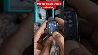 Pebble smart watch unboxing | Electronics Verma