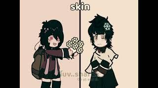 ~ Hair, eyes, lips, skin//Demon slayer swap AU\\ZenNezu//Gacha plus// made by: @Kiyo_Luvz