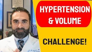 Hypertension & Volume status in CKD/ESKD patients