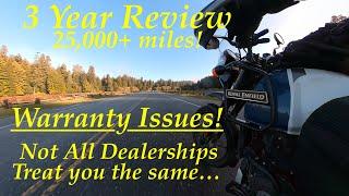 Dealing with Warranty Issues at 3 Years and 25,000 miles: Royal Enfield Himalayan