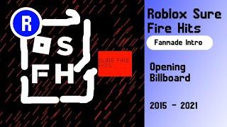 Roblox Sure Fire Hits Opening Billboard (2015 - 2021) (Fanmade Official)