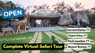 Virtual Wildlife Safari Park Kondapur Hyderabad | Botanical Garden Hyderabad Complete tour & Details