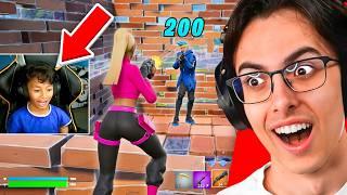 Reacting To The YOUNGEST Fortnite PROS!