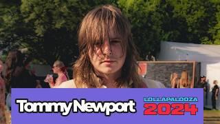 Tommy Newport interview at Lollapalooza 2024