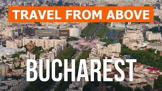 Bucharest from drone | 4k video | Romania, Bucharest from above