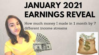 January 2021 Earnings Reveal | Anangsha Alammyan