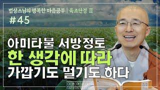 아미타불 서방정토 한 생각에 따라 가깝기도 멀기도 하다 | 법상스님의 행복한 마음공부 육조단경 #45 (19_2)