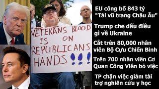 Phản bội cựu chiến binh Hoa Kỳ. Trump lại thua kiện lớn nữa. EU "tái vũ trang" "éo" cần Trump