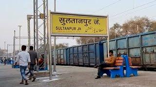 Sultanpur Junction railway station Uttar Pradesh, Indian Railways Video in 4k ultra HD