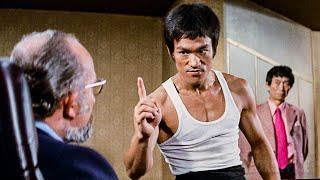 Bruce Lee annihilates 6 goons and a crime boss