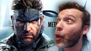 METAL GEAR SOLID 3 REMAKE REVEAL - Nairux Reacts