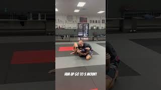 Best way to finish the armbar from mount for Jiu Jitsu #shorts #jiujitsu #armbar