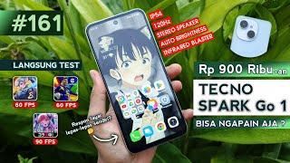 HP MURAH PALING SOLID! - Unboxing TECNO SPARK GO 1 + Gaming Test!