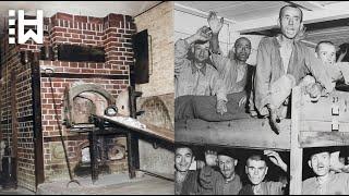 Massacre of 52 Nazi collaborators & 1 guard who was 'roasted alive' in crematorium oven at Ebensee