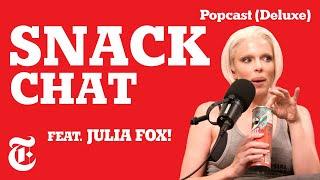 Julia Fox tastes RARE spicy squid Pringles! | Snack Chat