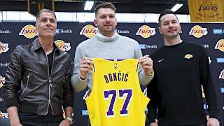 Luka Dončić Lakers'a Gelme Sürecini Anlatıyor | Türkçe Altyazılı #Golvar