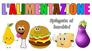  L'ALIMENTAZIONE spiegata ai bambini 