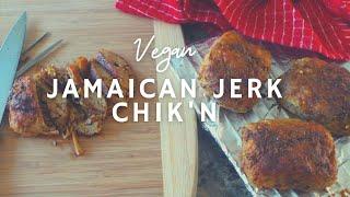 How To Make Oven Roasted Jerk Chicken*| Vegan Chicken Thighs| Black  Foodie | Korenn Rachelle