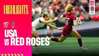 INCREDIBLE ELLIE KILDUNNE TRY | WXV Highlights | USA v Red Roses