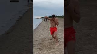 Тренировка на берегу Белого моря