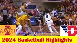 Dayton vs #5 Iowa State Basketball Game Highlights 11 26 2024