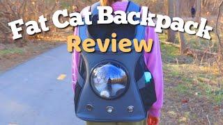 Fat Cat Backpack Review| Astronaut Bubble Cat Carrier