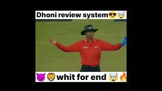 धोनी रिव्यू सिस्टम| #msdhoni #cricket #cricketlover #reels #top #trending #viralvideo #sport #pets