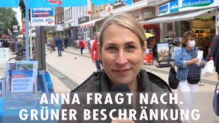 Anna fragt nach grüner Beschränkung