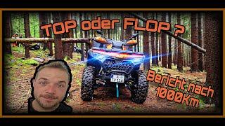 CFMOTO CFORCE 850 TOURING / Bericht nach 1000Km Top oder FLOP/ ATV NATION GERMANY/ 4K