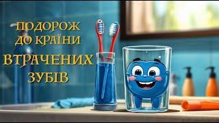 ПОДОРОЖ ДО КРАЇНИ ВТРАЧЕНИХ ЗУБІВ / казка для дітей про важливість чистити зуби