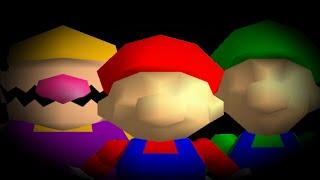 Wario plays: SPOOKY SUPER MARIO 64 ROM HACKS