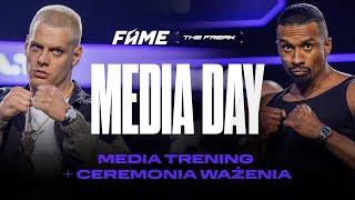 FAME The Freak: Media Day (Media Trening + Ceremonia Ważenia)