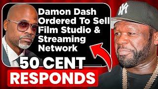 50 Cent Reacts To Dame Dash Losing America Nu Network, Film Studio & More Over Unpaid Debts