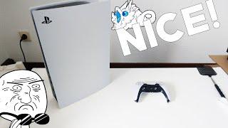 Unboxing a brandly-new PlayStation 5 Disk Console | NaturalUnboxing