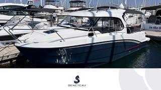 Walkthrough Tour of Beneteau Antares 8 Cruising with Blue Hull // For Sale