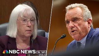 'You came here to argue': Sen. Murray gets into heated exchange with RFK Jr.