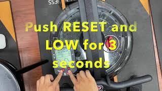 [Fluid Connect APP] Level Adjusting on V Model Rowers 5L