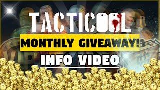  Tacticool  Giveaway • Tacticool Free Gold • Tacticool Free Items • Info Video