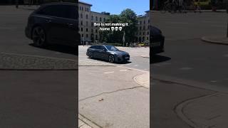 Bro is not making it home  #audi #audirs6 #300kmh #300 #speed #shorts #viral