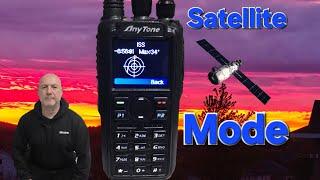 Anytone 878 Auto satellite mode wow!