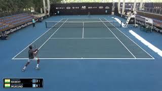 Sasikumar Mukund vs Sidharth Rawat - Australian Open Asia-Pacific Wildcard Playoff R1 Highlights